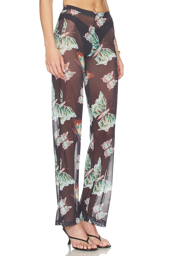 view 2 of 6 Mesh Pant in Black