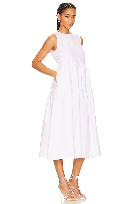 view 2 of 3 Julia Dress in White