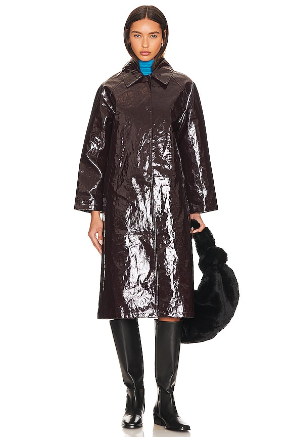 view 2 of 4 ABRIGO CASSIE in Burgundy