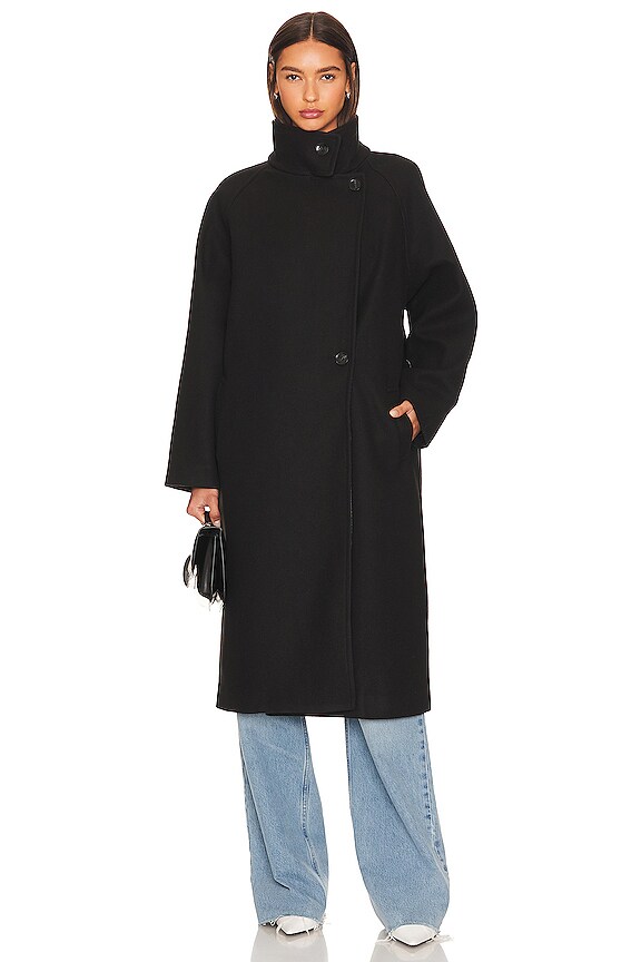 view 2 of 4 HENNI 코트 in Black