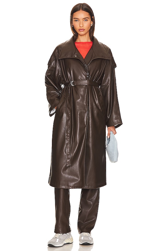 view 2 of 4 ABRIGO MEG in Chocolate