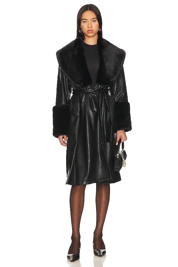 view 2 of 4 Bailey Coat in Black