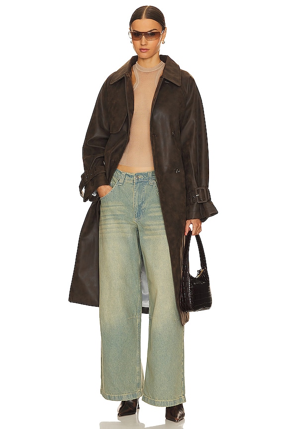 view 2 of 4 ТРЕНЧ WINONA in Brown