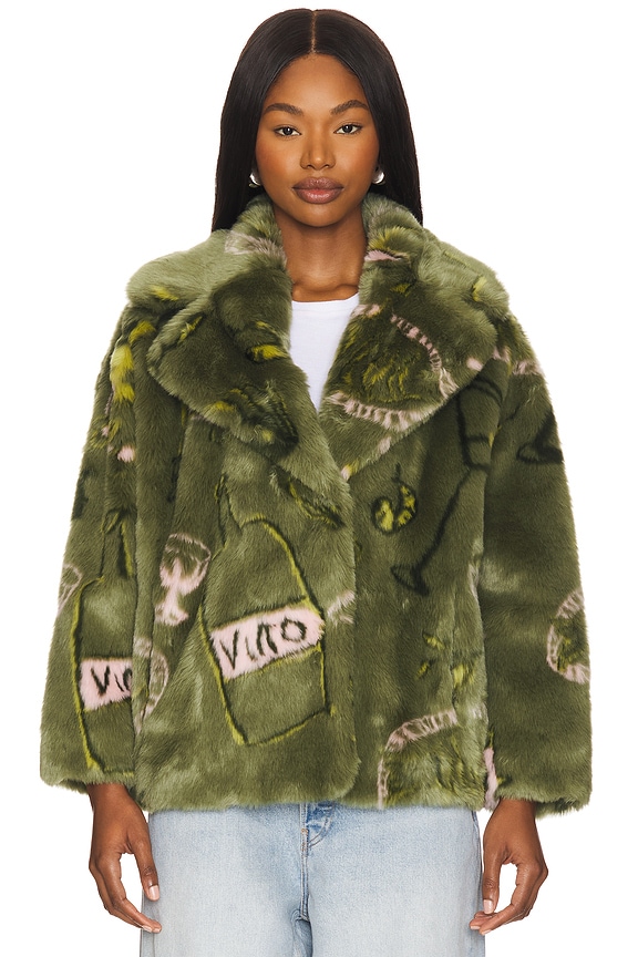 view 2 of 5 Rita Coat in Vino