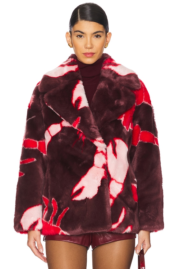 view 2 of 5 Rita Coat in Lobster