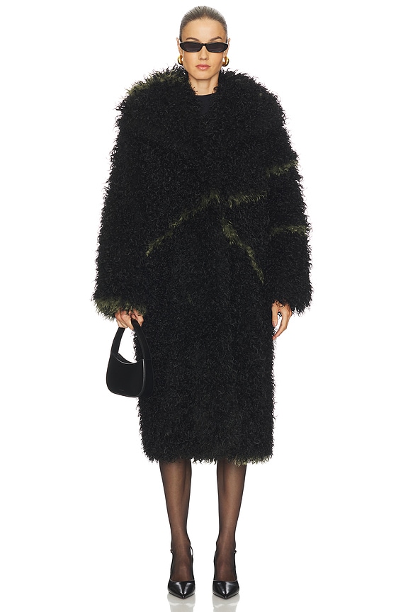 view 2 of 4 Cascade Coat in Black