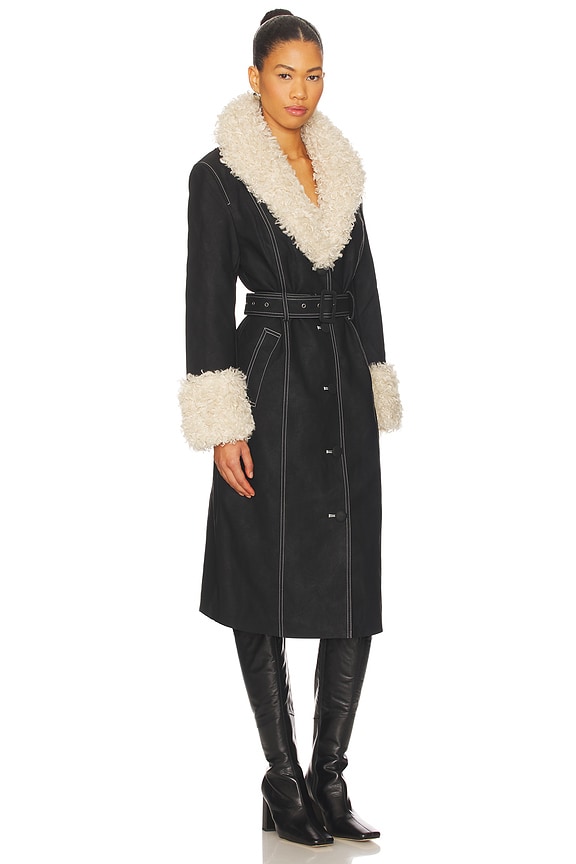view 2 of 3 Palladino Coat in Black