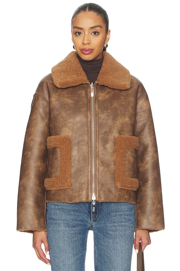 view 2 of 5 Vera Jacket in Tan