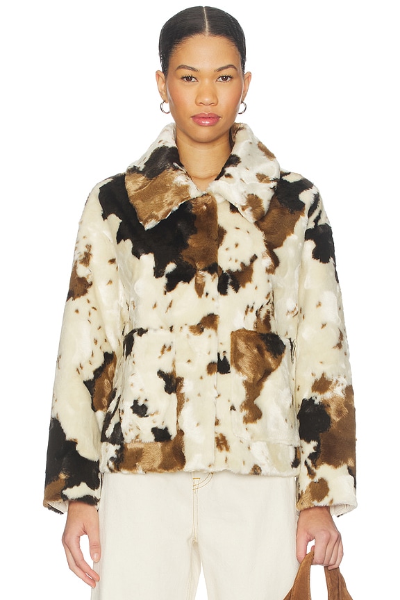 view 2 of 5 BLOUSON TRACI in Cow Print