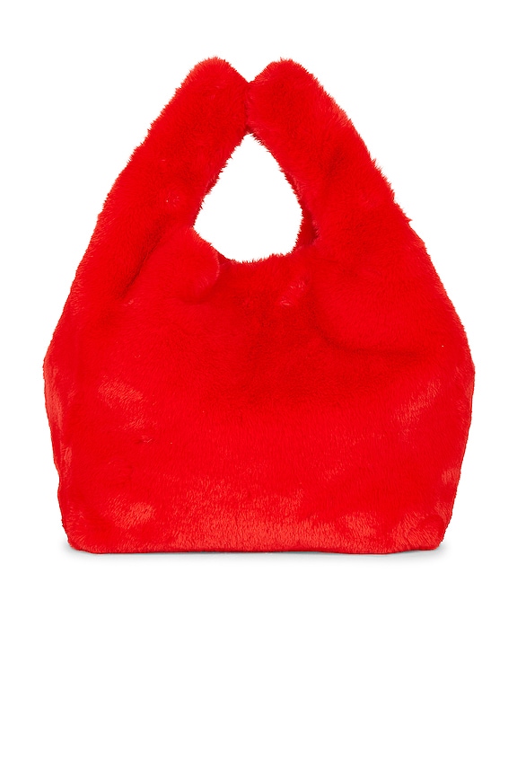 view 2 of 5 FAUX FUR バッグ in Red