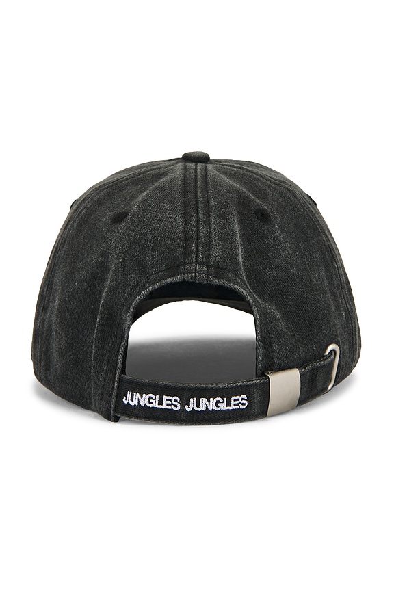 view 2 of 2 Hot Distressed Cap in Washed Black