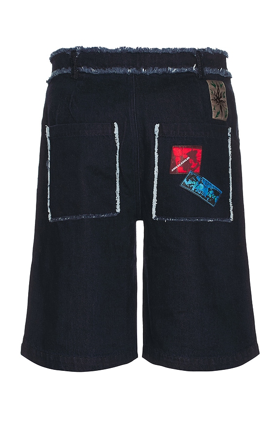 view 2 of 5 Jorts in Black Denim