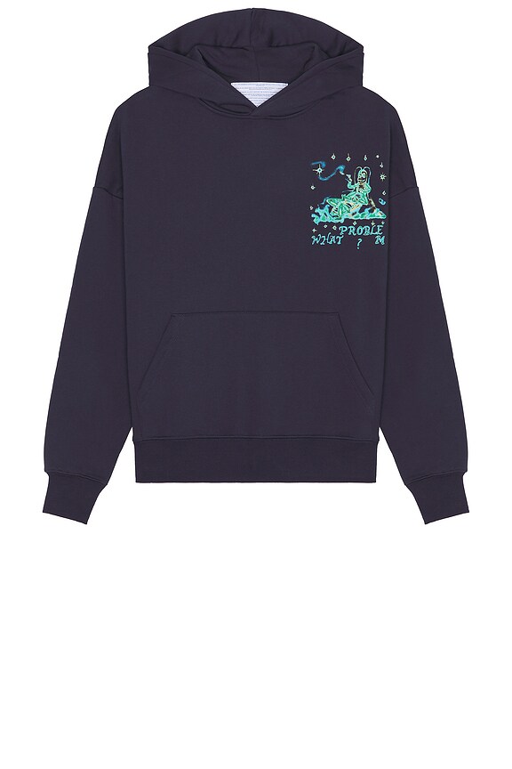 view 2 of 3 What Problem Hoodie in Navy