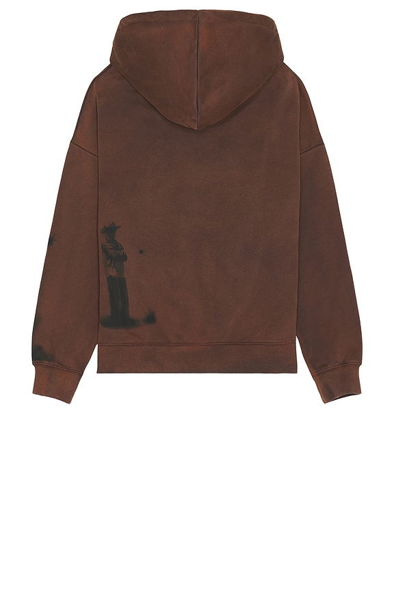 view 2 of 3 Waiting Around Zip Hoodie in Dirty Purple