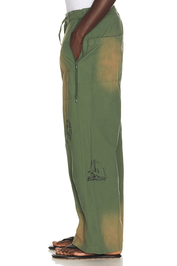 view 2 of 5 Sketches Balloon Pant in Green