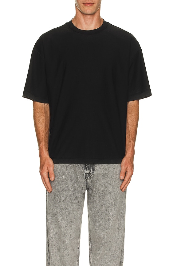 view 4 of 4 Relax Vintage Washed Reversible T-shirt in Washed Black
