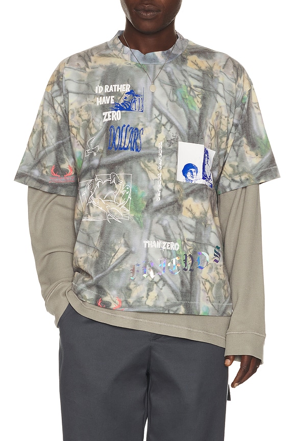 view 1 of 4 T-SHIRT in Camo