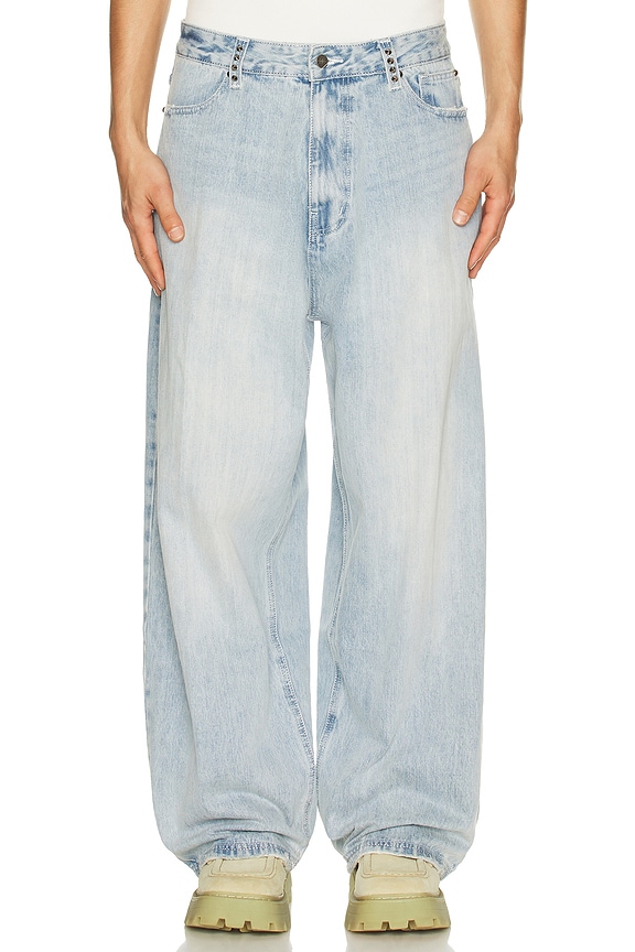 view 2 of 7 Applique Cross XL Colossus Jeans in Blue