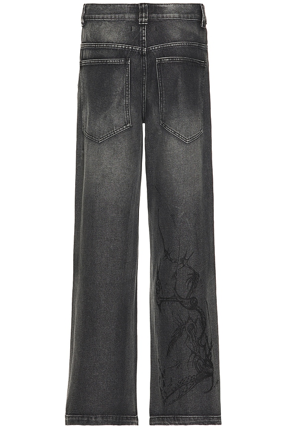 view 2 of 5 Lazy Willy Denim Jeans in Black