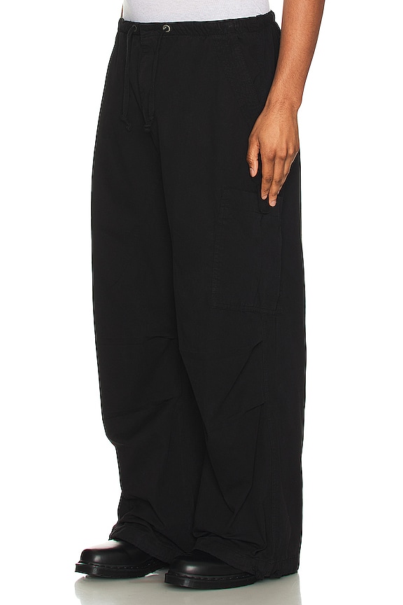 view 2 of 6 Parachute Cargo Pants in Black