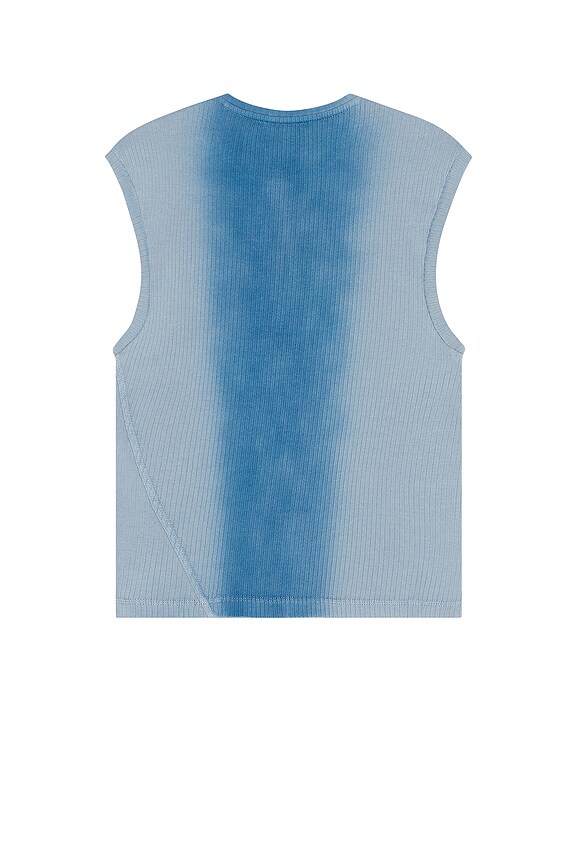 view 2 of 3 Dyed Tank in Blue
