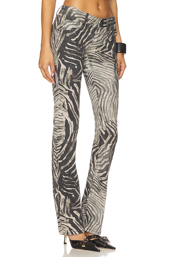 view 2 of 6 Cooper Bootcut Jeans in Zebra