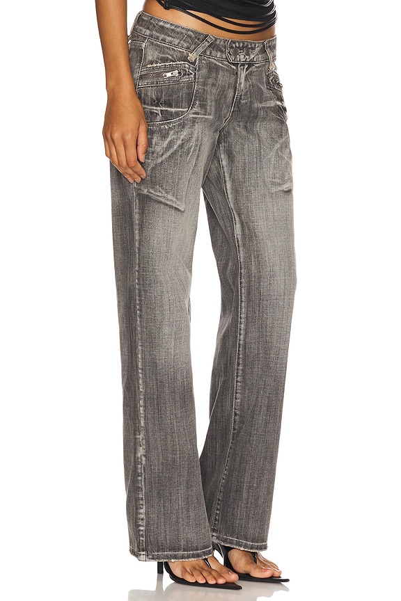 view 2 of 6 Hunter Jean in Grey Wash