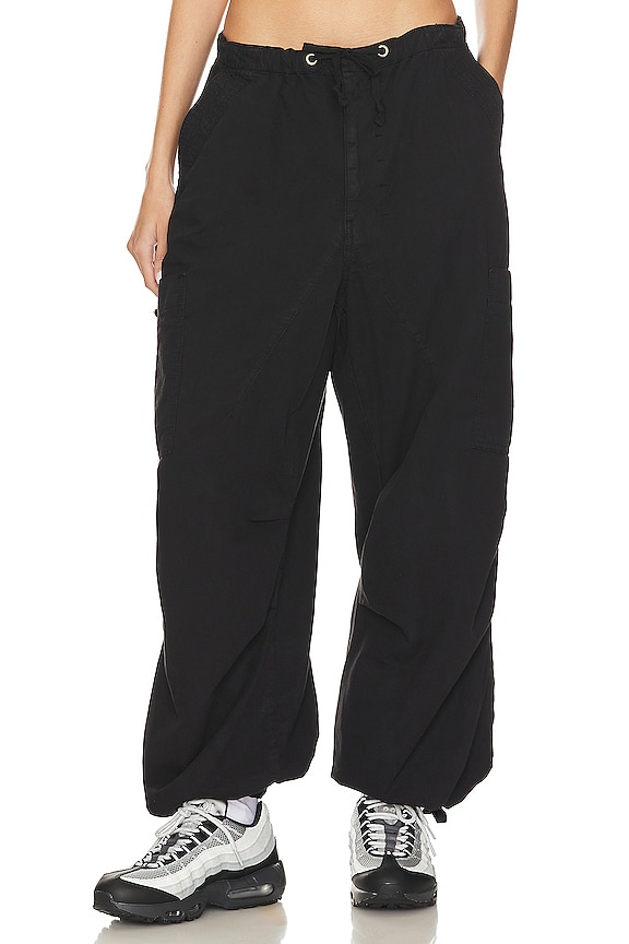 view 2 of 5 Parachute Cargo Pants in Black