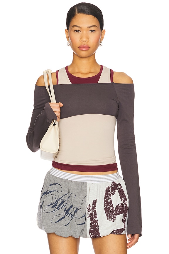 view 1 of 4 ТОП TRIPLE LAYERED in Multi