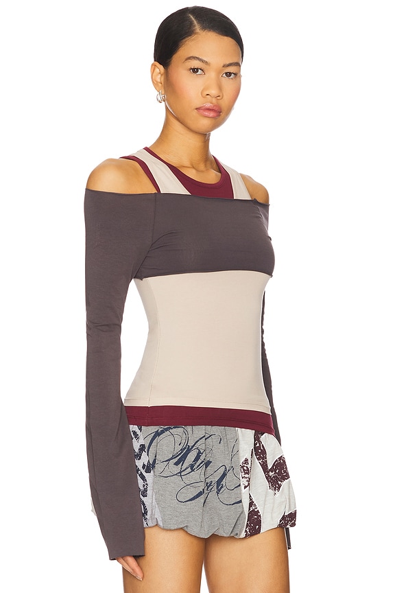 view 2 of 4 ТОП TRIPLE LAYERED in Multi