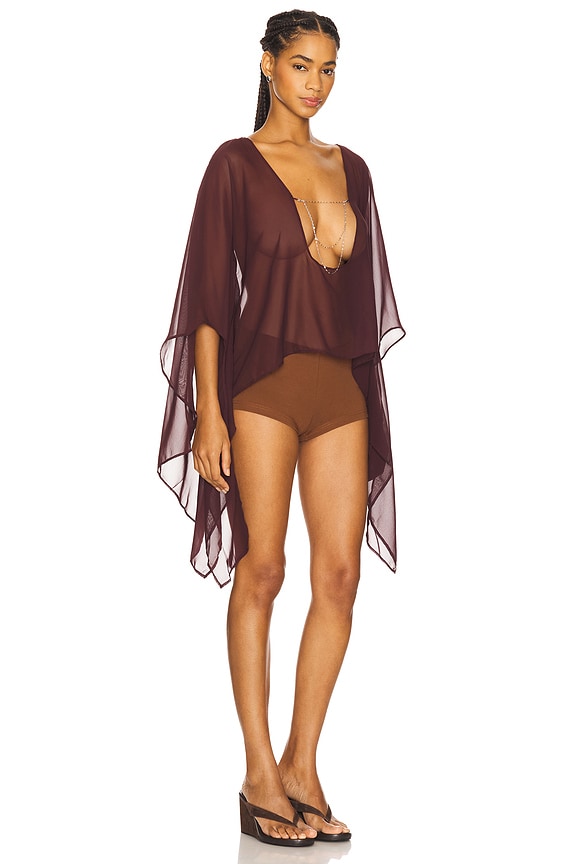 view 2 of 5 Cape Top in Plum