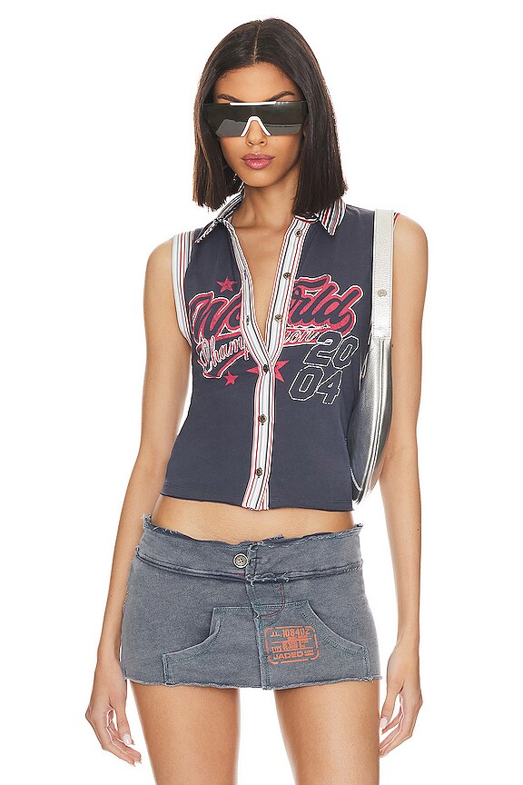 view 1 of 4 Stars And Stripes Vest in Multi