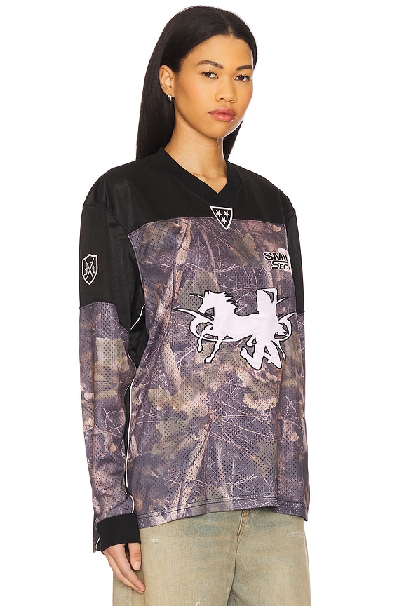 view 2 of 5 Resident Hater Hockey Top in Tree Camo