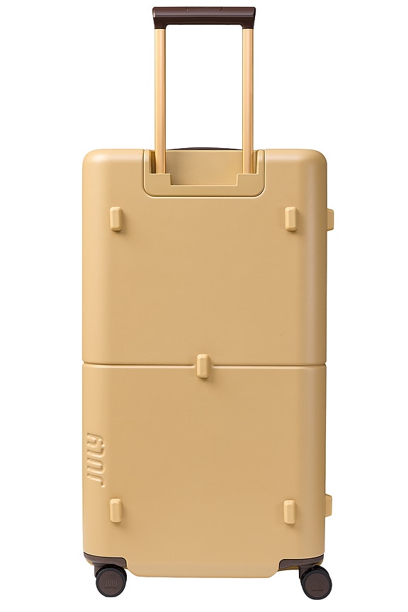 view 2 of 6 Eden XL Checked Luggage in Honey Sand