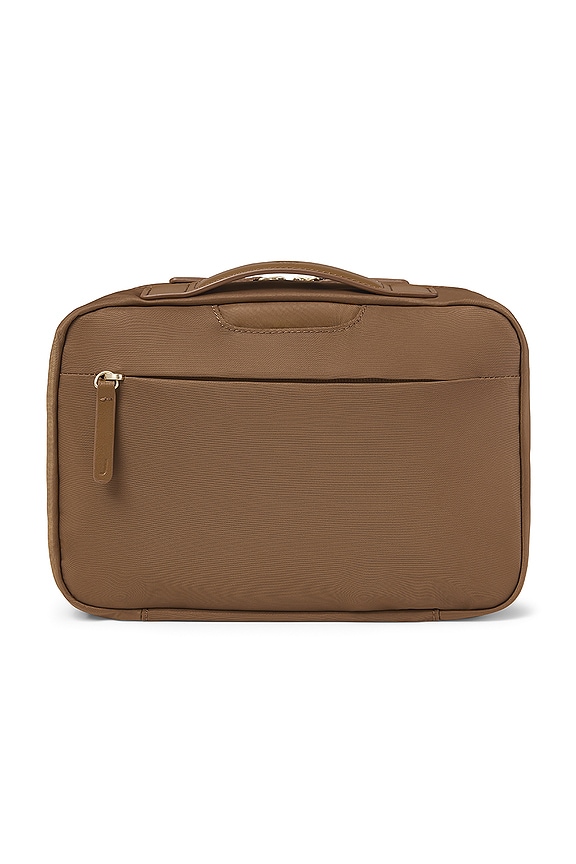 view 2 of 5 Hanging Toiletry Bag in Light Brown