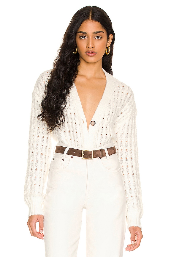 view 1 of 4 Robinson Cardigan in Bone