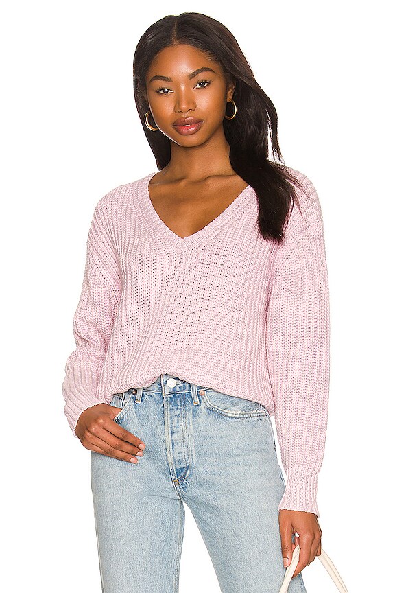 view 1 of 4 Elliot Sweater in Pink Shadow