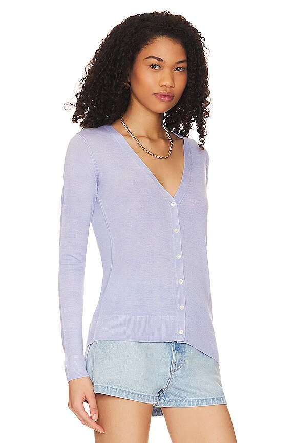 view 2 of 4 Mackenzie Cardigan in Thistle