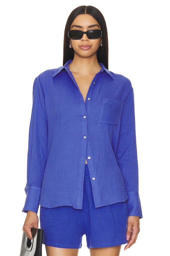 view 2 of 6 Zosia Top in Bleu De France