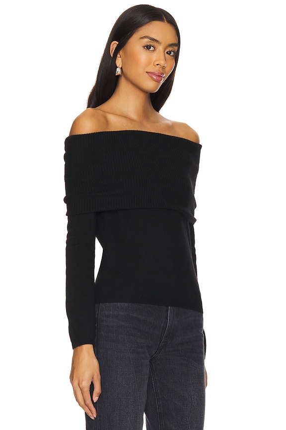 view 2 of 4 Damon Top in Caviar