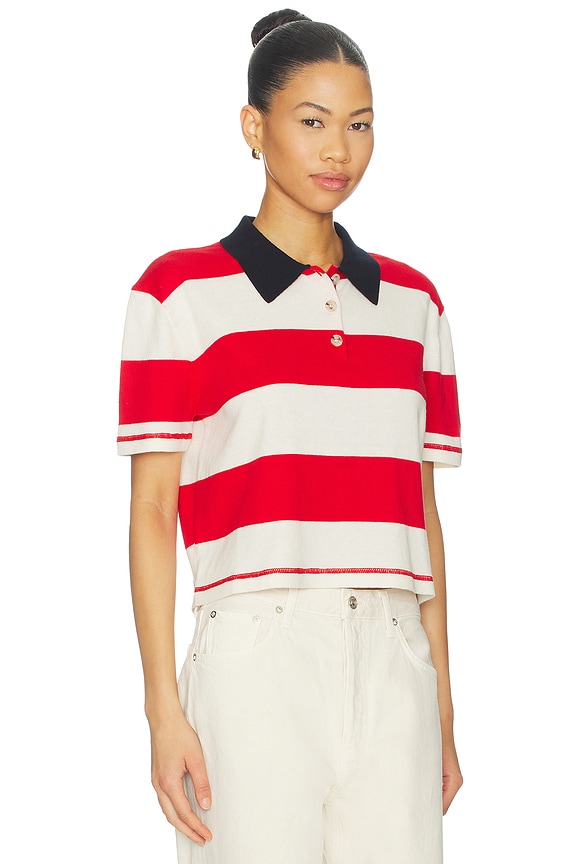 view 2 of 4 Angelo Top in Preppy Crimson