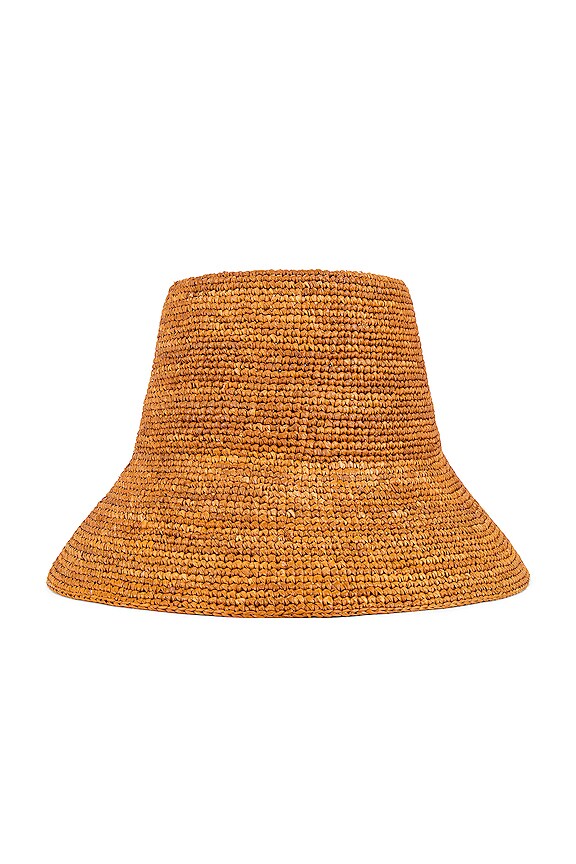view 2 of 3 Felix Straw Hat in Chestnut