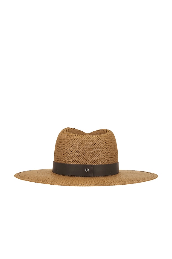 Janessa Leone Zoe Hat in Brown | REVOLVE display picture 1
