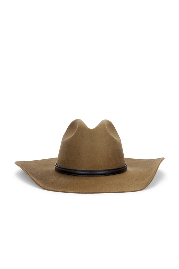 view 2 of 3 Nash Fedora Hat in Camel