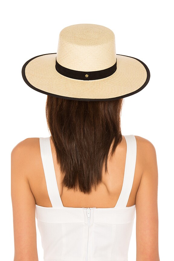 view 2 of 3 Willow Boater Hat in Natural