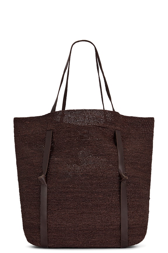 view 2 of 6 Tanner Tote in Dark Brown