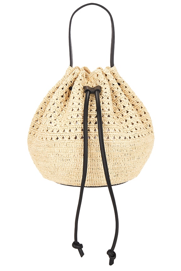 view 2 of 7 Cami Bag in Natural & Black