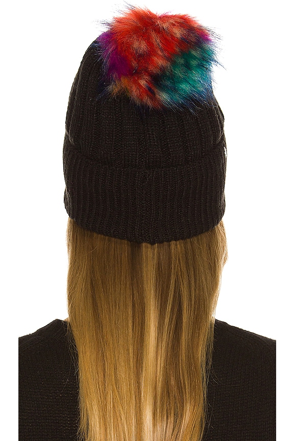 view 2 of 3 KNITTED LOVE ハット in Black