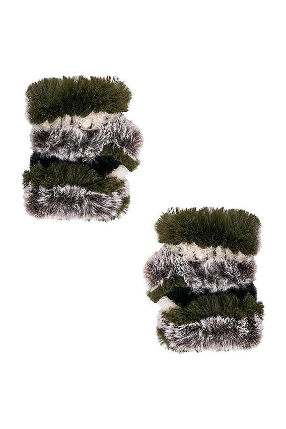 view 2 of 2 MITAINES MANDY in Olive Multi