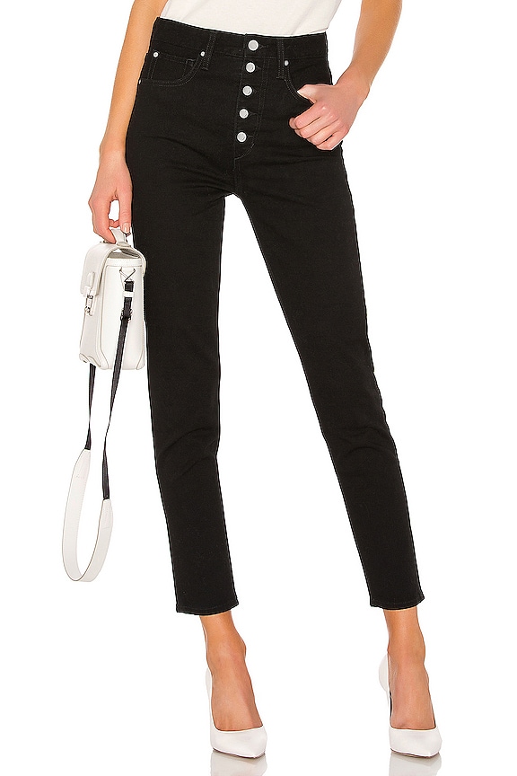 Joe's Jeans VAQUEROS ROTOS DANIELLE BERNSTEIN en Black REVOLVE